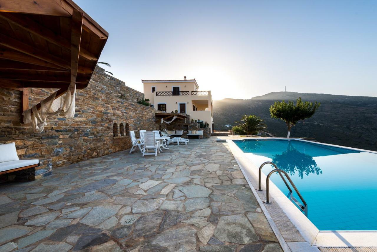 Andros Belle Vue Villas Kipri  Exterior foto